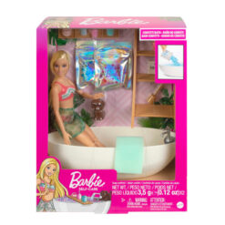 Barbie Spielset mit Puppe, Hündchen und Badewanne