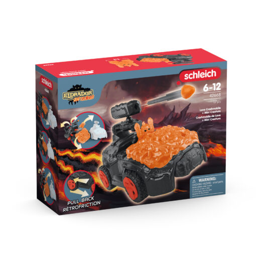 Lava-Crashmobil mit Mini Creature