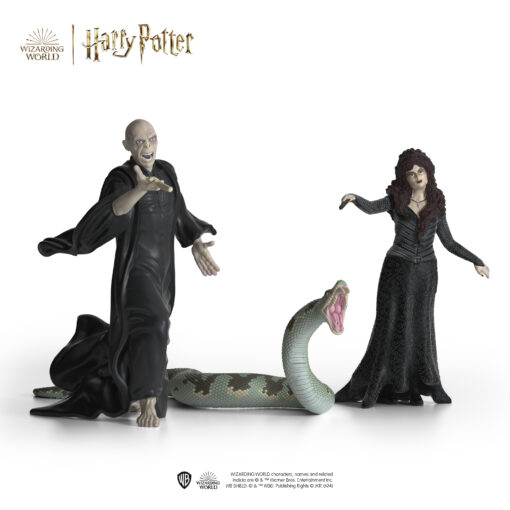 Voldemort mit Nagini & Bellatrix