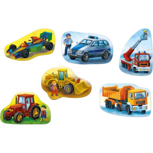 6 erste Puzzles – Fahrzeuge – Bild 2