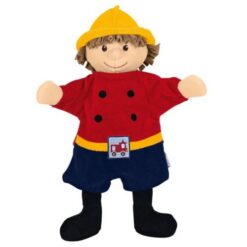 Handpuppe Feuerwehrmann