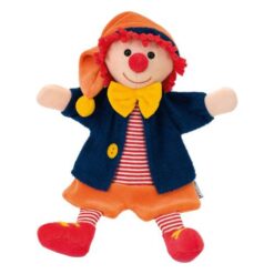 Handpuppe Clown mit Mütze
