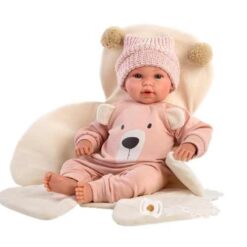 Babypuppe Teddy Rosa 36cm